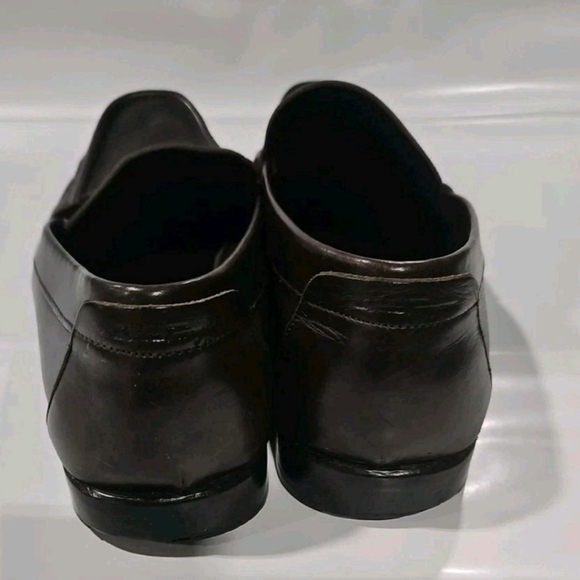 Salvatore Ferragamo Men's Brwon Moccasin Gancini Buckle Loafers Size 11 D US - Picture 5 of 14